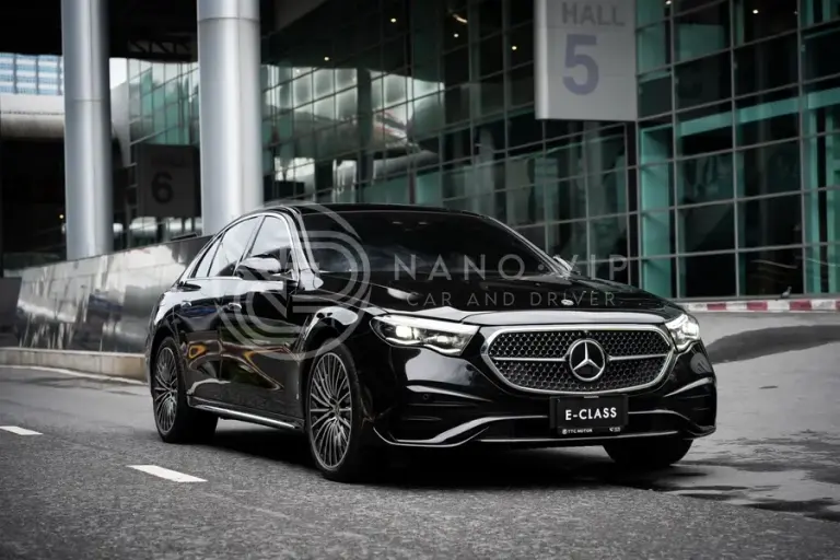MERCEDES BENZ E-CLASS E350e AMG W214 - NANO VIP chauffeur service